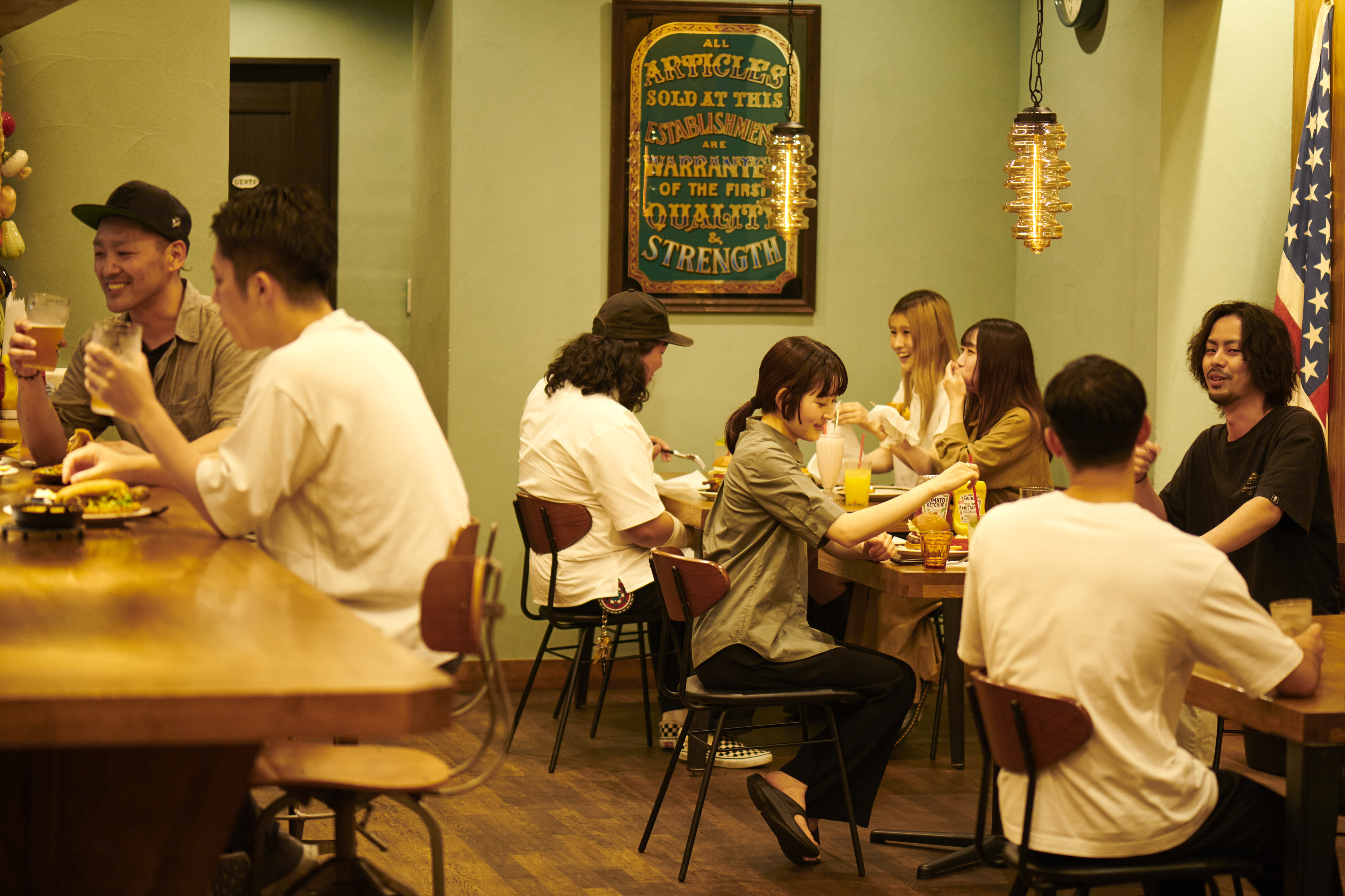 八王子駅近くのハンバーガー・アメリカンダイナー「Soul Grill（ソウル