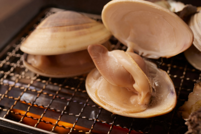 大阪、茨木｜海鮮居酒屋「浜焼きまるっぽ」牡蛎、はまぐり、貝料理と日本酒が人気