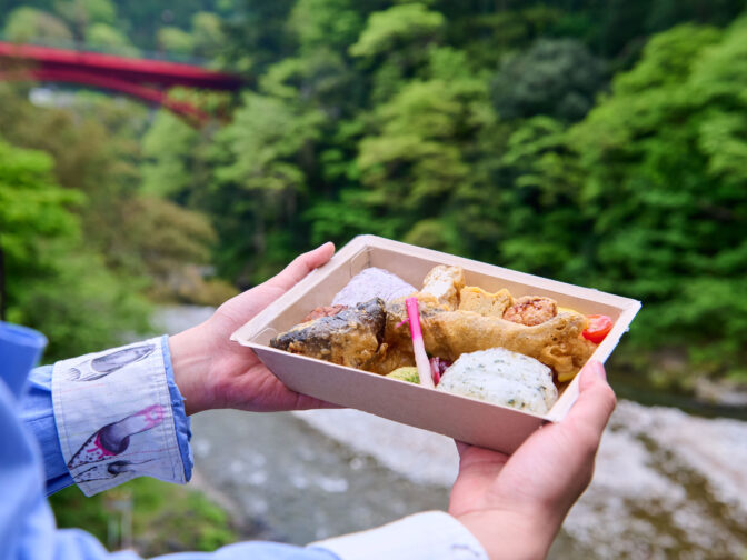奥多摩駅周辺「奥多摩の台所」さんのクチコミレポート。登山・ハイキング・川遊び・渓流釣りのお供に手作り弁当や総菜のテイクアウトがおすすめ
