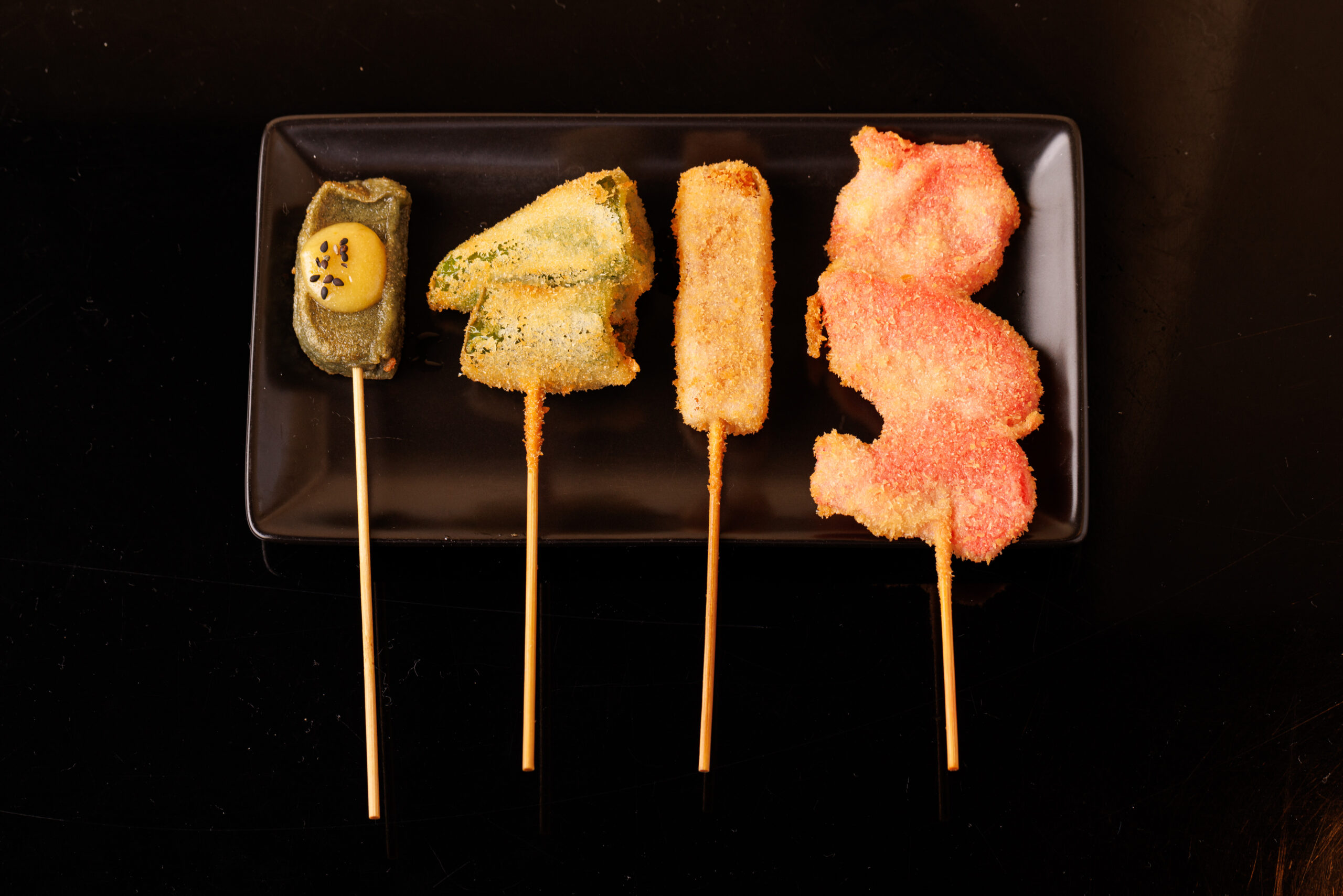 京食材を使ったおすすめの串カツ