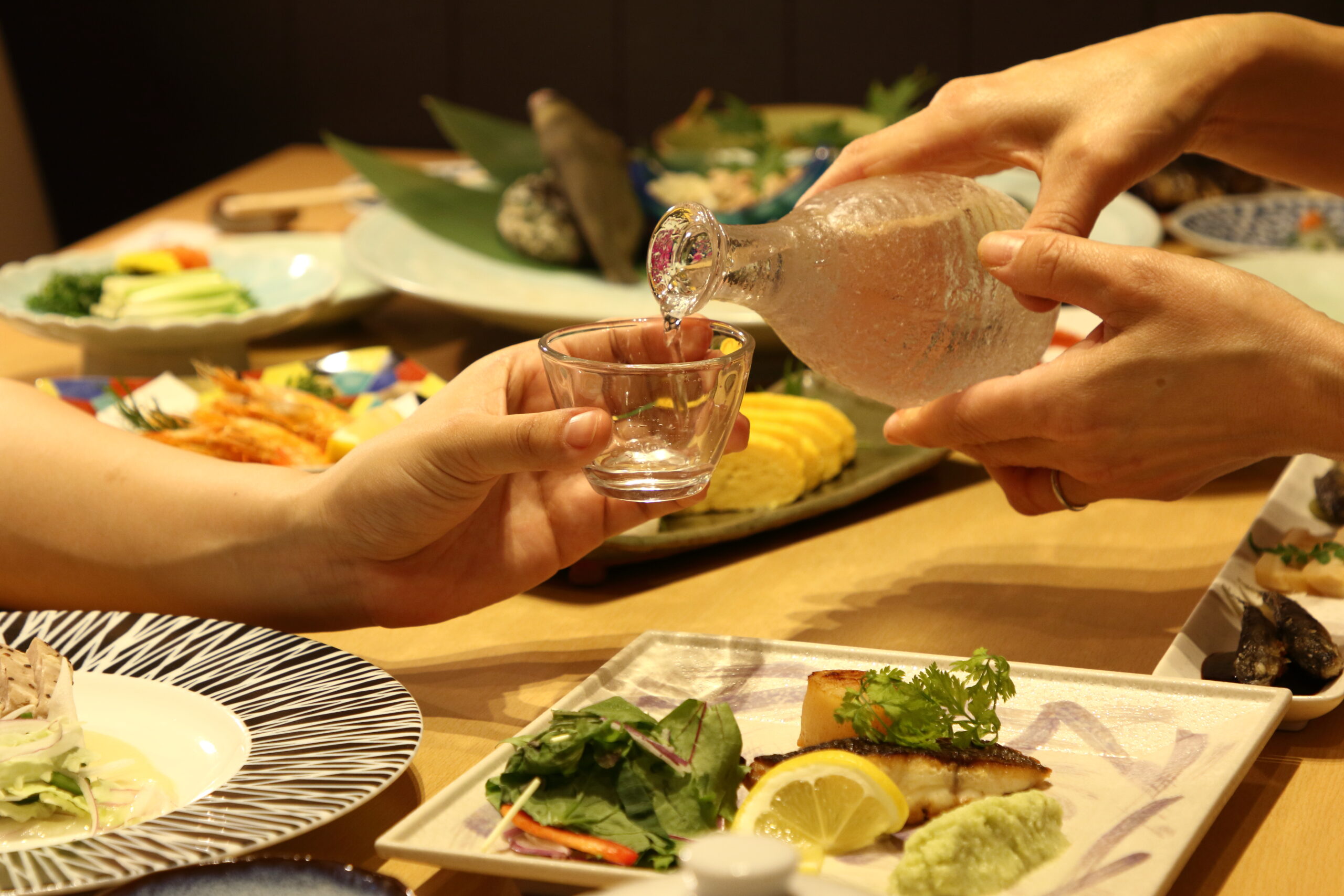宴会や会食におすすめの季節のコース料理や鍋会席料理