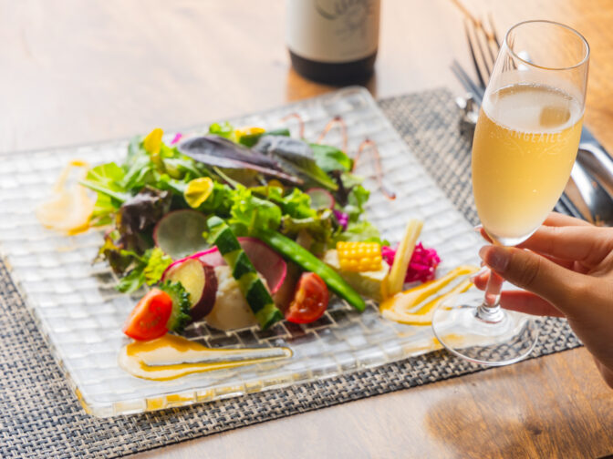 熊本市・水道町駅周辺「ビストロ食堂 Julienne」の口コミレポート。有機野菜をたっぷり使用したヘルシーでおしゃれなカジュアルフレンチが人気