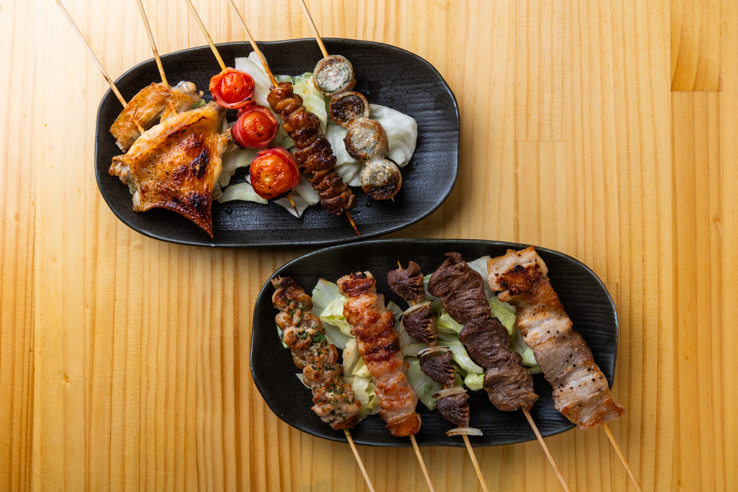 一本一本の仕込みに手間を惜しまない串焼きが名物