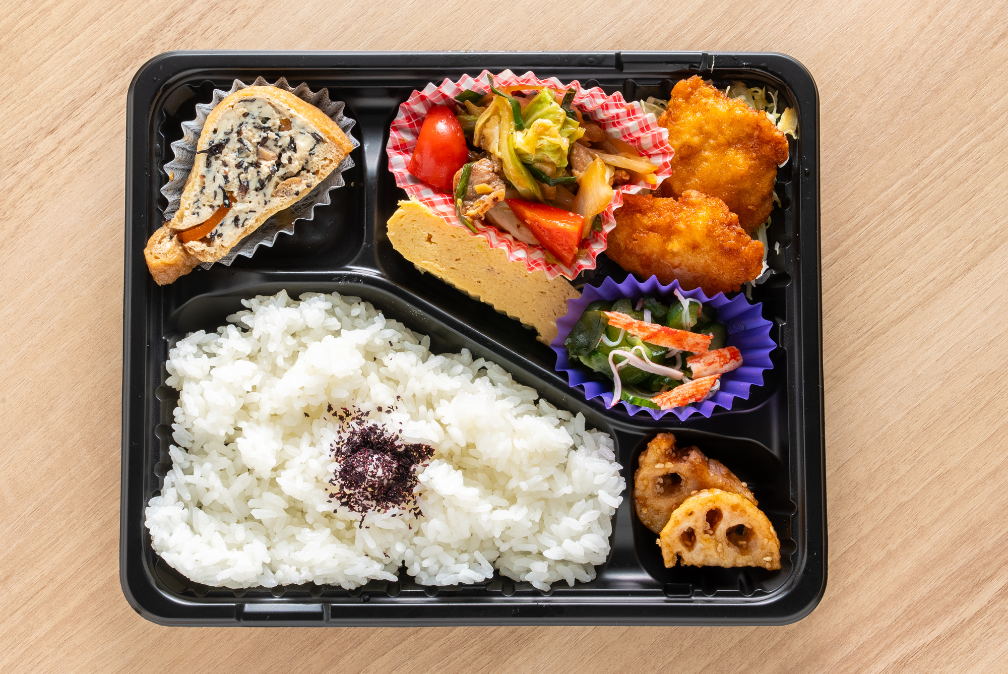 リーズナブルで美味しい手作りのお弁当・仕出し弁当・オードブルの盛り合わせ