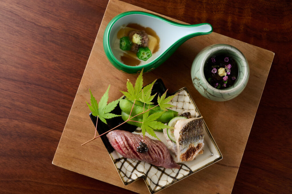 郡山市・郡山駅周辺の和食「和牛旬菜 あ吽」の口コミレポート。奥会津牛ステーキなど肉料理をメインとした日本料理のコースがおすすめ