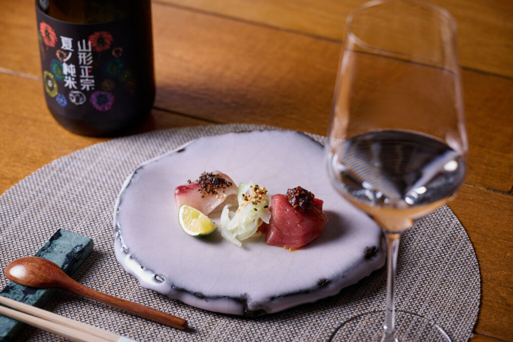 麻布十番駅周辺「jin」の口コミレポート。オリジナリティある創作和食のコースは記念日ディナーや接待、会食におすすめ