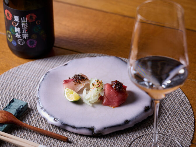 創作和食とワインのペアリングがおすすめ
