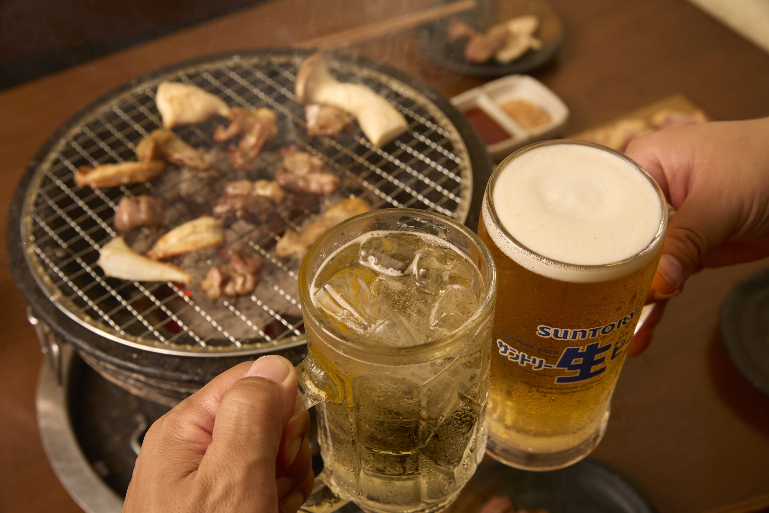 軍鶏や地鶏を満喫できるコース料理は飲み会や宴会におすすめ