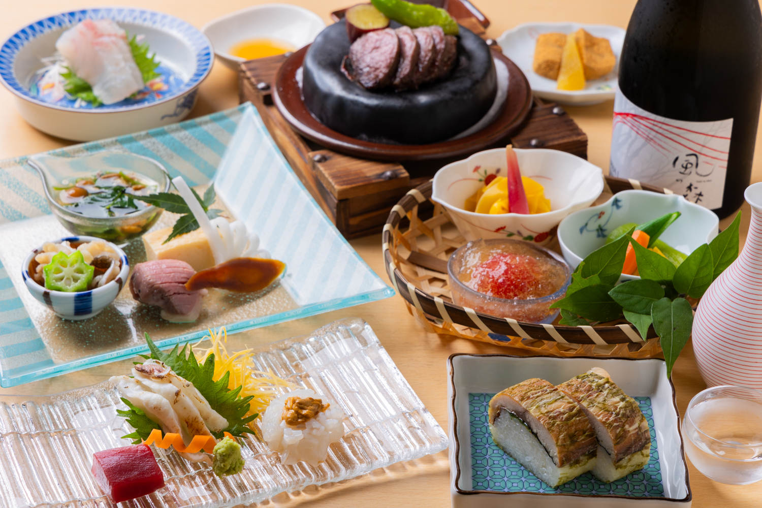 接待や会食、誕生日・記念日ディナーにおすすめの会席コース料理を堪能！