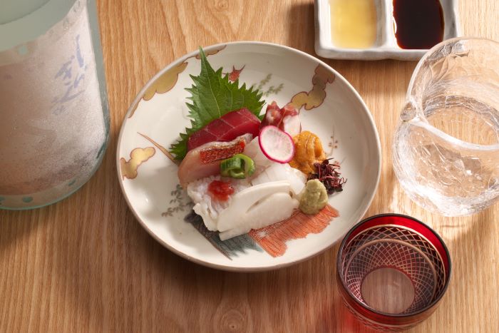 おすすめの鮮魚を用いた刺身