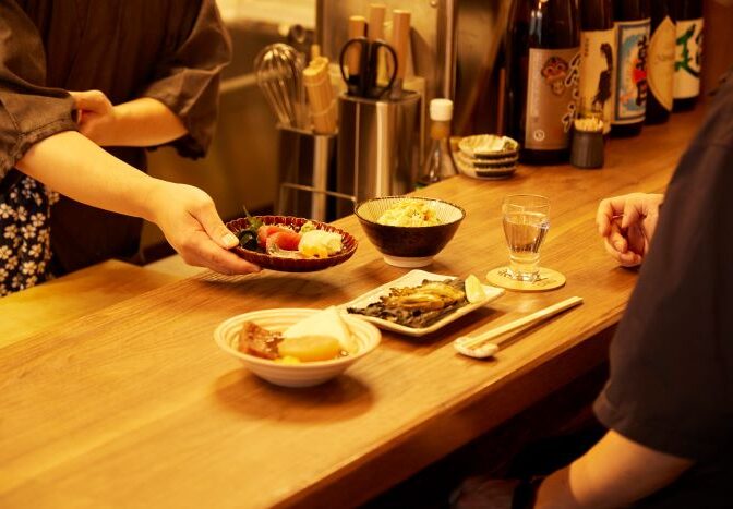 日本酒に合う和食を楽しめる居酒屋