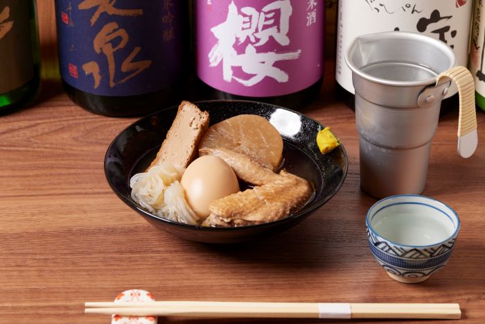 通年楽しめる人気のおでんと日本酒