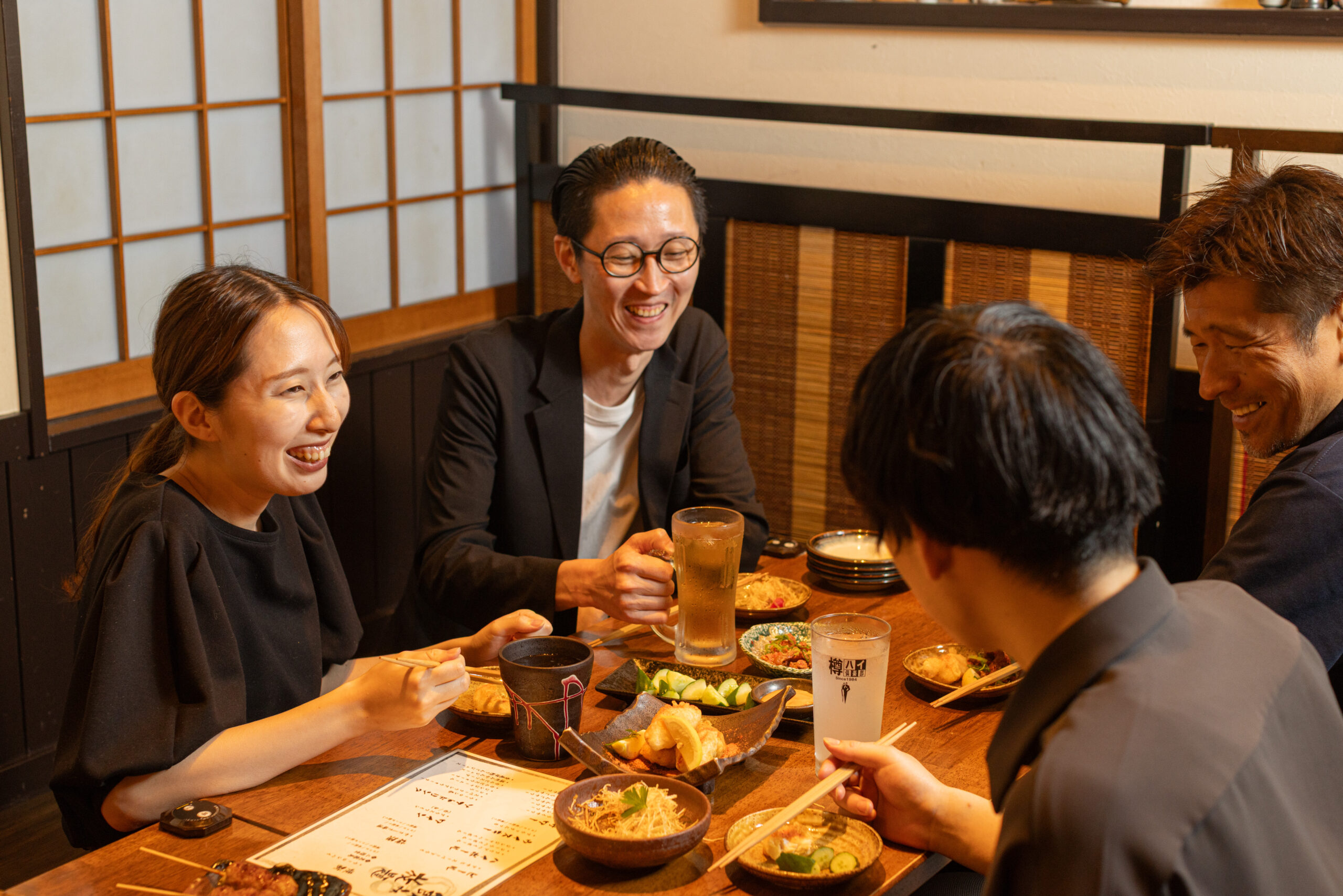 飲み会や宴会、二次会飲み放題付きのお得なコース料理がおすすめ