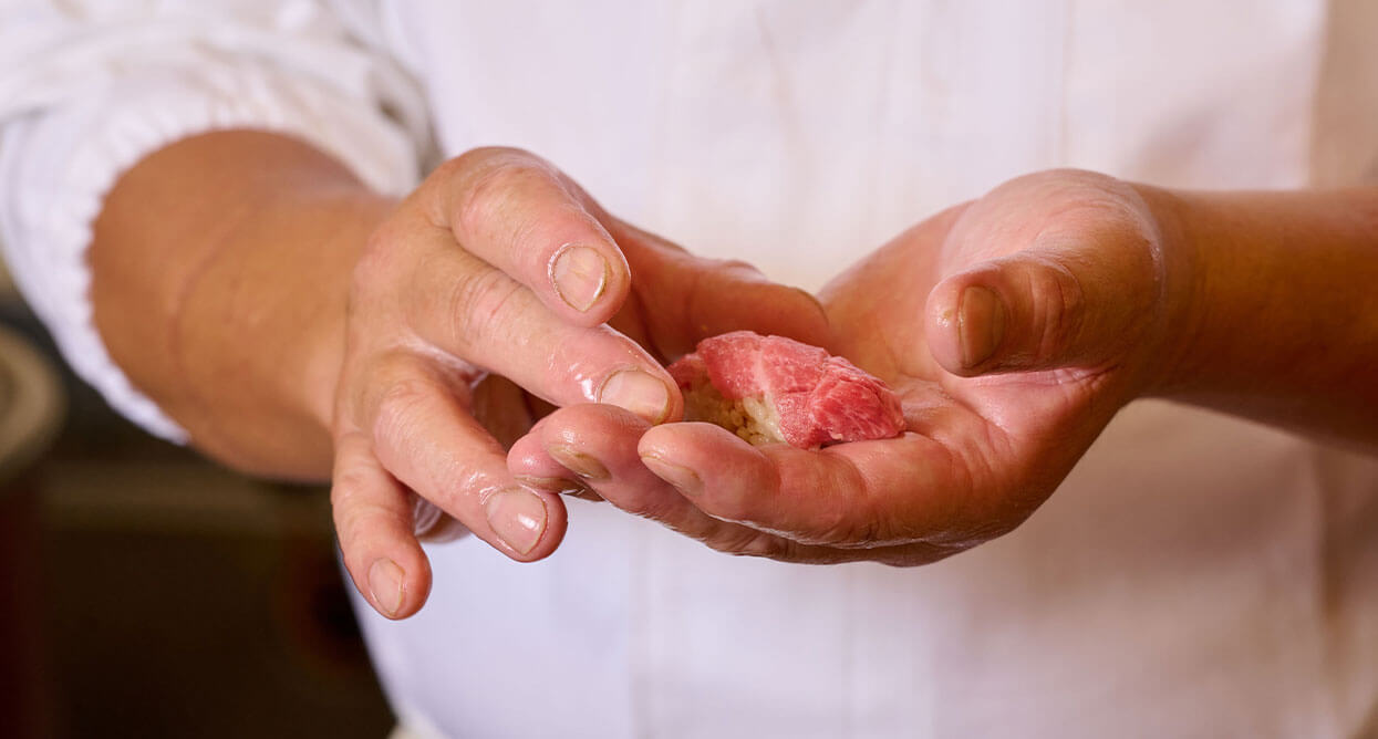 職人の技が光る握り寿司