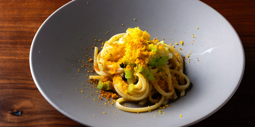 写真:旬の食材を使ったパスタ料理のイメージ