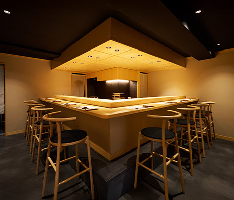 落ち着いた雰囲気の店内