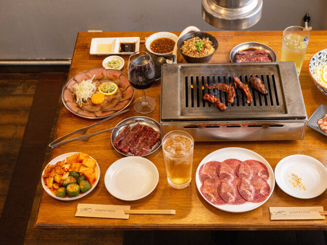 ゼロ度熟成肉でお肉の旨味が約2.5倍に高まり、脂はあっさりとした味わいの焼肉を満喫