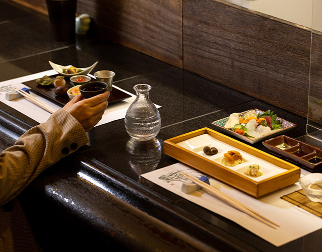 人気の寿司懐石コース