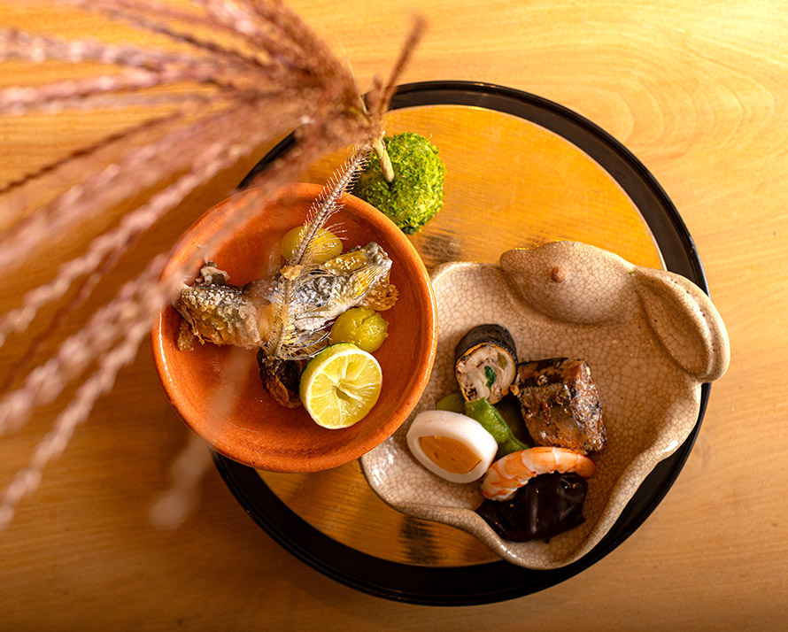 大阪・日本橋駅・なんば駅周辺の和食『日本橋 藤久』の口コミレポート。南大阪の旬食材を使った本格割烹コース料理がおすすめ