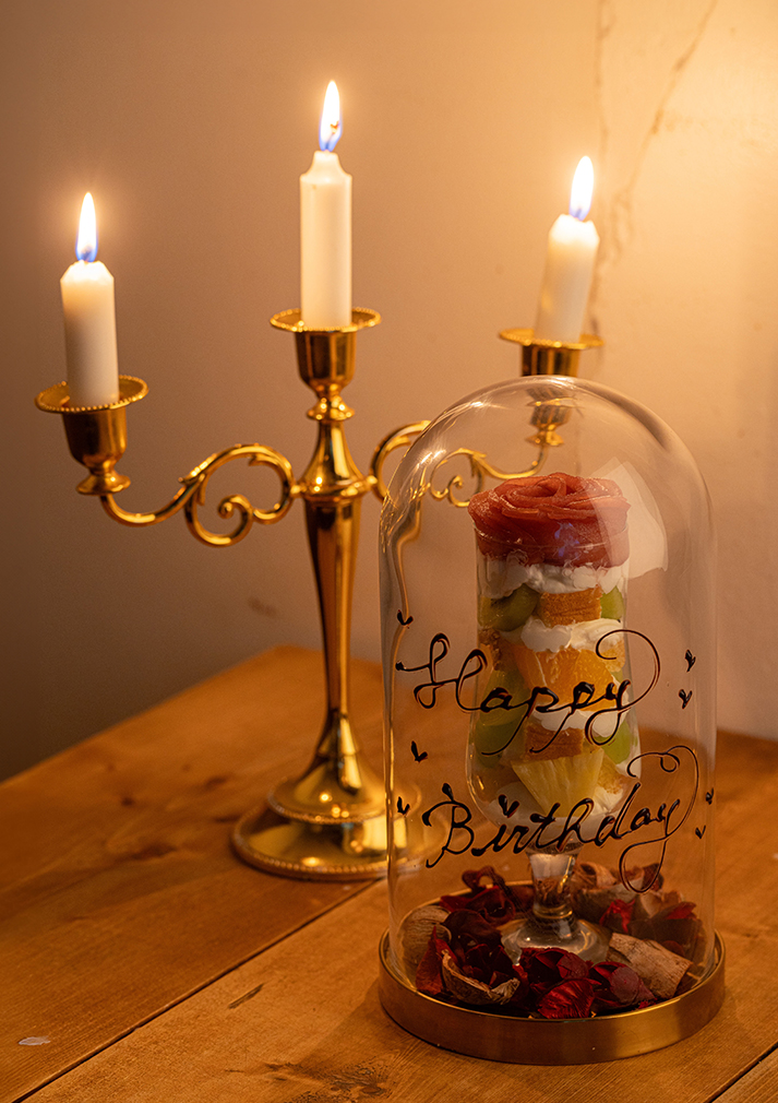 写真：お祝いにぴったりなサプライズドーム