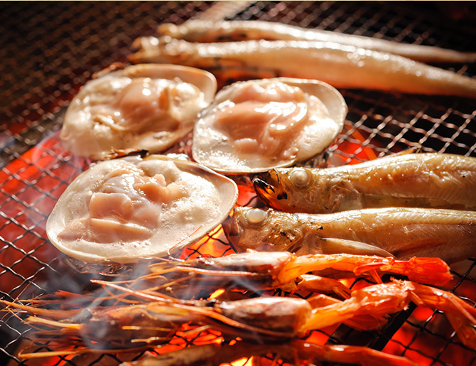 美味しい海鮮料理が豊富