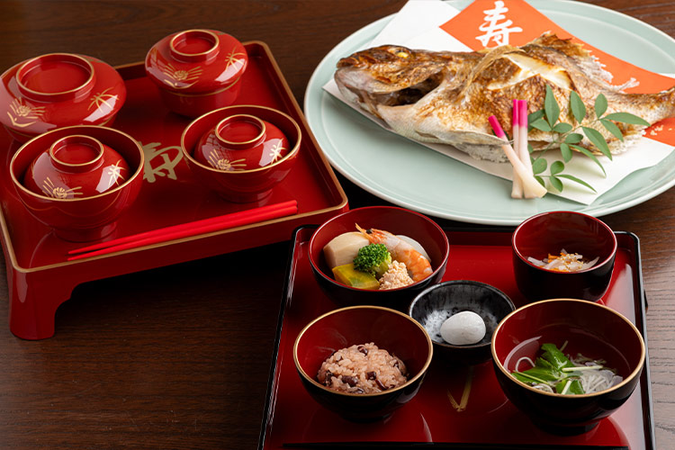 お子様の成長を祝うお食い初め膳