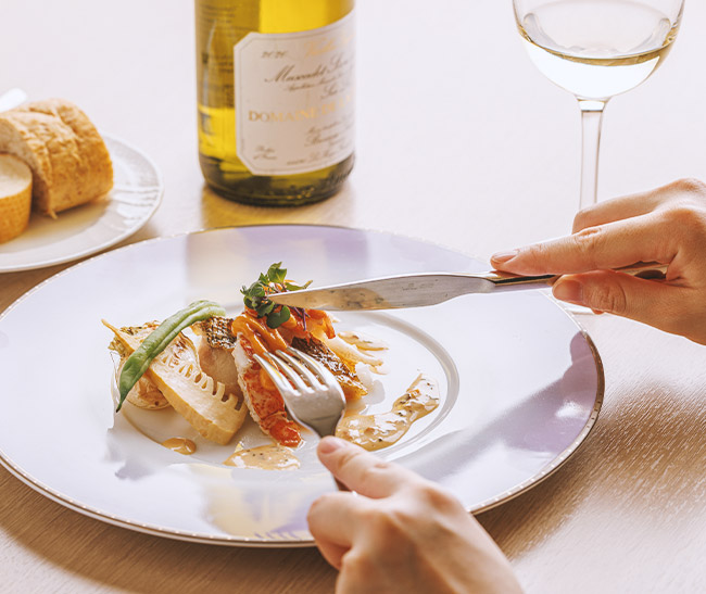 厳選食材を使用した美味しいフレンチ