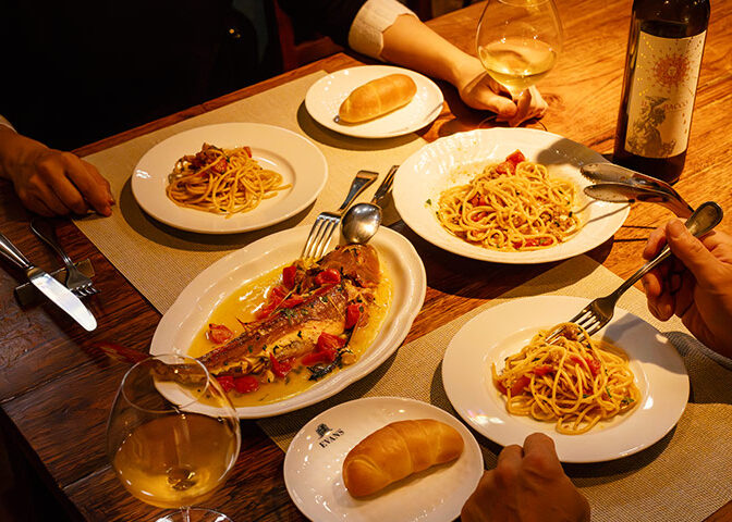 本格イタリアンで人気