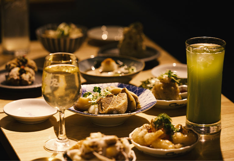 学芸大学駅周辺『ユメキュウ 学芸大学』の口コミレポート。深夜28時まで営業！旬を味わう創作料理と香りの良さが格別のお茶割が人気の居酒屋