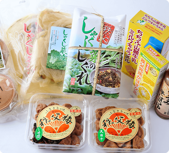 お土産に人気の直売所