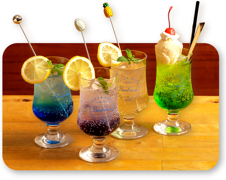ノンアルコールドリンクメニューも充実