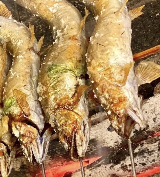 炭火を使って焼き上げられる香ばしい炭火焼き料理