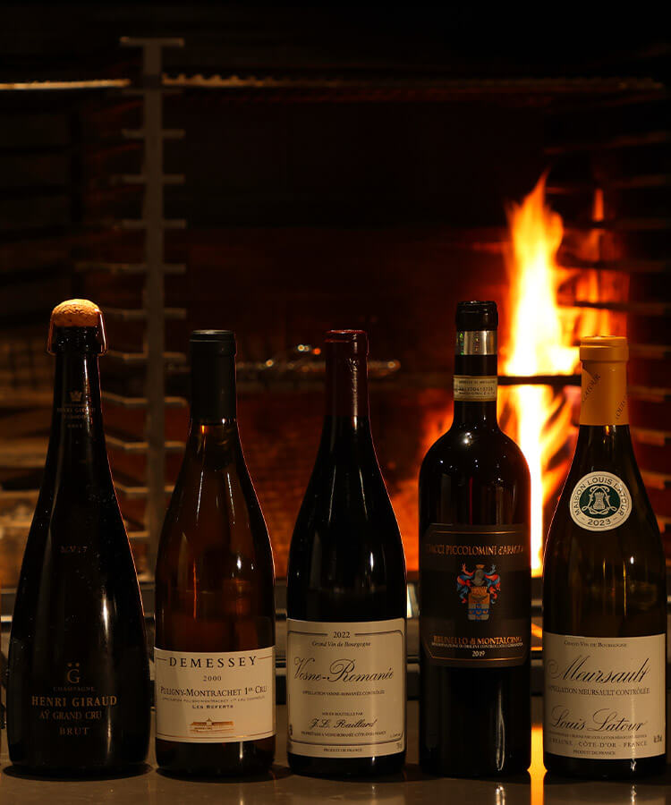 一皿ごとに最適な一杯を。ソムリエが銘柄を厳選するワインペアリング