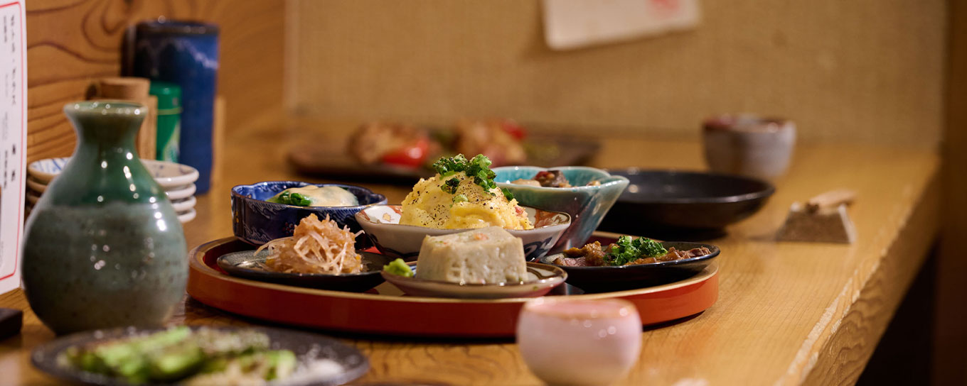 風情ある雰囲気が魅力の店内