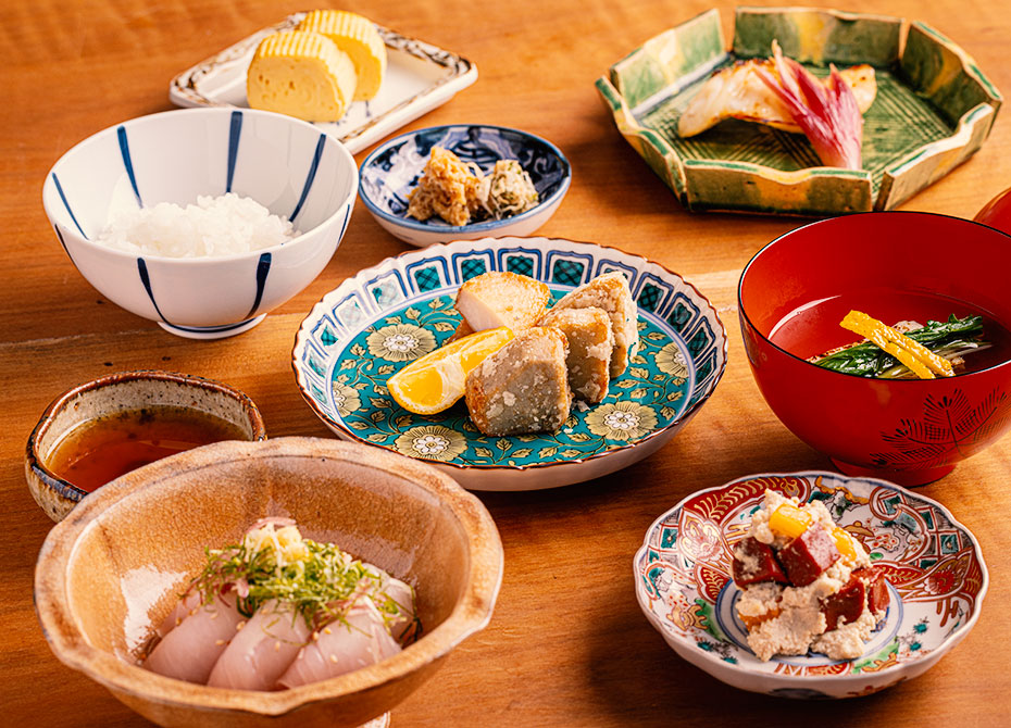 ランチタイムに人気のランチコース