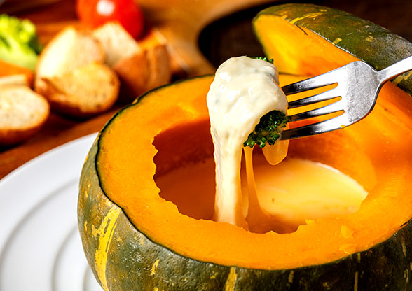 チーズ料理が人気