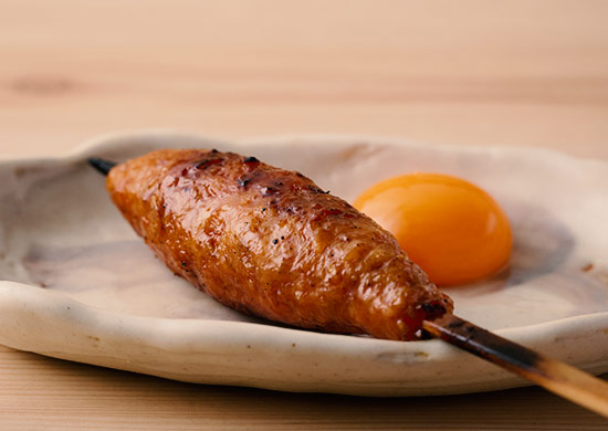 人気の「月見つくね（308円）」