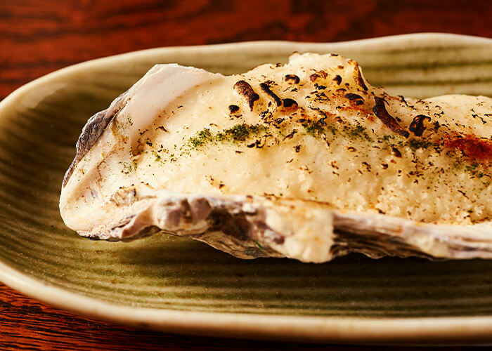 輪島産の「牡蠣グラタン」もおすすめ