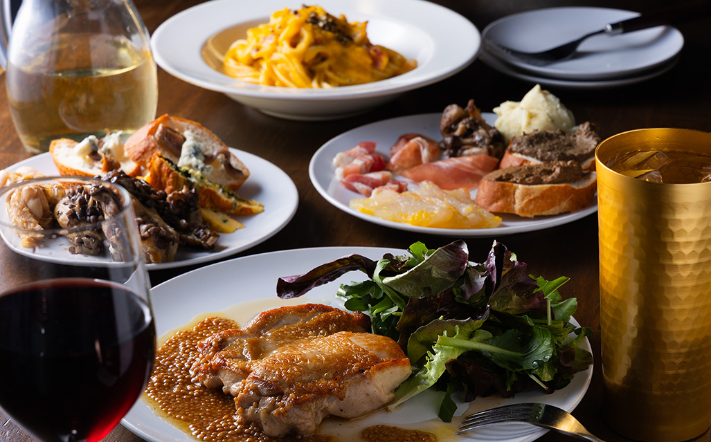 素材の持ち味を活かした手作りのイタリアン