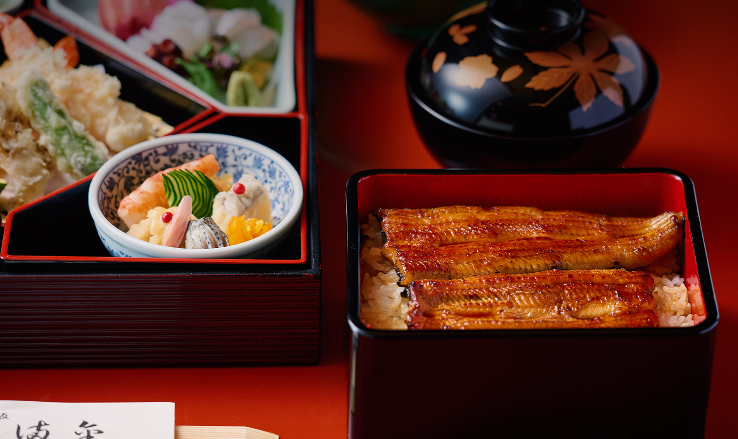 うなぎ料理も楽しめる会席料理が人気