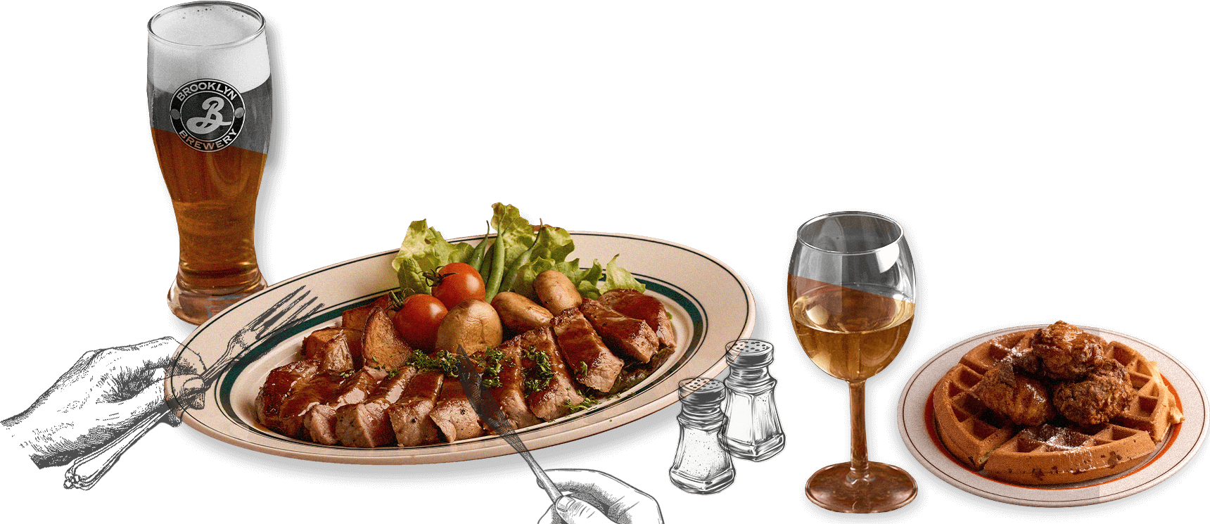 豪快に焼き上げられた、肉汁たっぷりのアメリカンサーロインステーキ