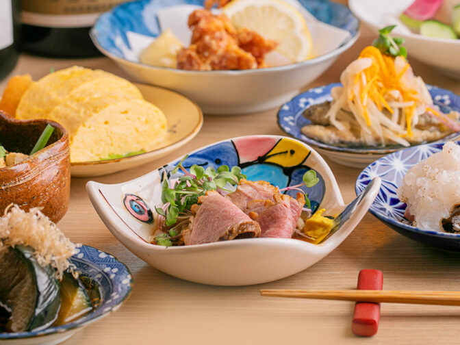 おばんざいと京和食が名物