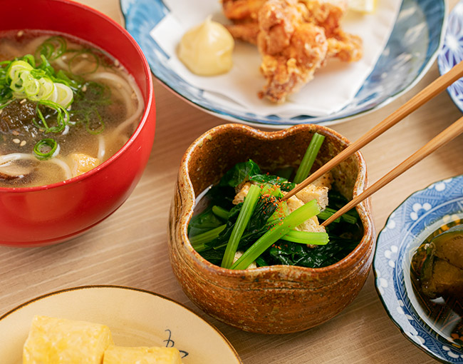 和の風情が漂う空間で堪能する本格和食