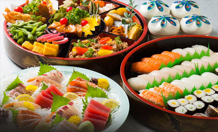 オードブルや寿司などの仕出しもおすすめ