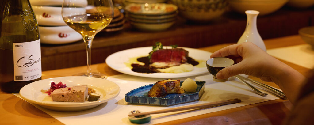 世田谷・豪徳寺駅近く『和とフレンチきまかせ』の口コミレポート。和食とフレンチを自由な組み合わせで楽しめる、カウンター7席の人気隠れ家レストラン