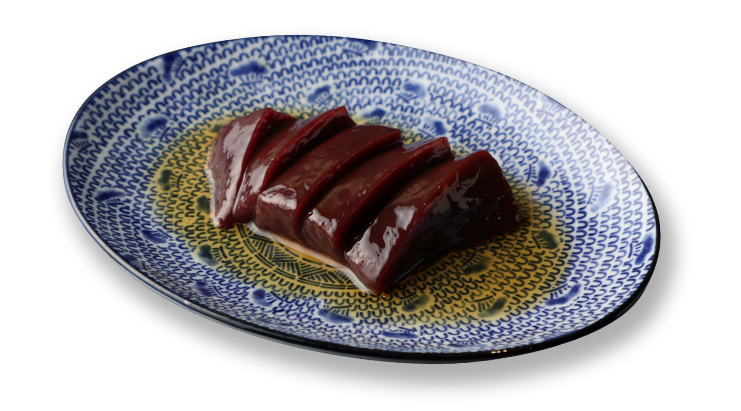 滋賀から直送される鮮度抜群の「近江牛特上レバー」が人気