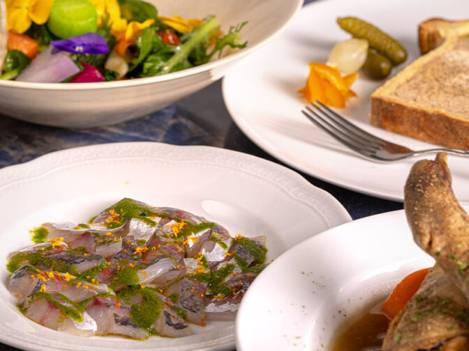 京都市・桂駅近く『オクダ料理店』の口コミレポート。京野菜と厳選された旬魚を味わえる創作フレンチが人気