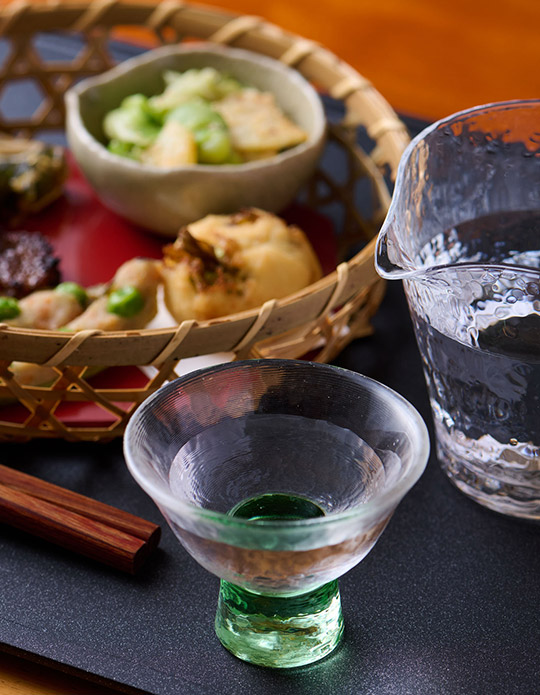 野菜料理と日本酒のペアリングがおすすめ