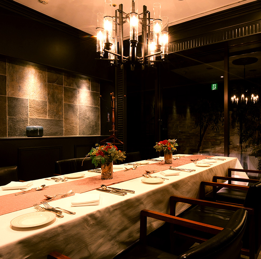 お祝い事やママ会、ビジネスランチ、接待におすすめの個室完備