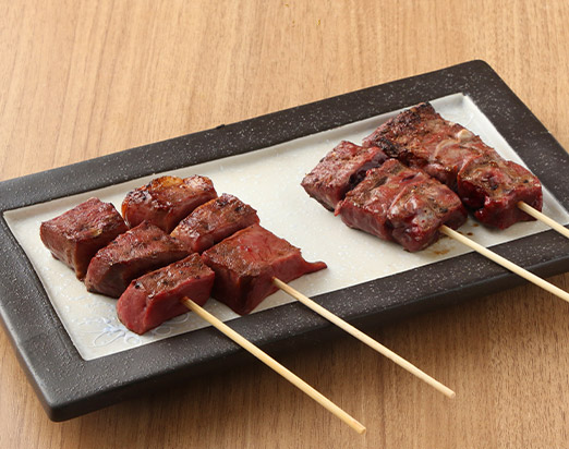 お肉の美味しさをダイレクトに味わえる串焼き